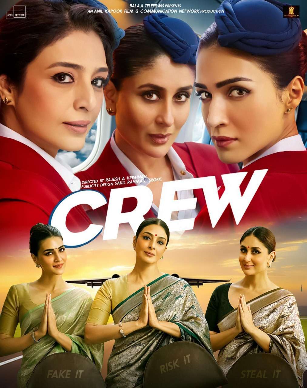 Crew (2024) Hindi Full Movie 480p 720p 1080p WEB – DL