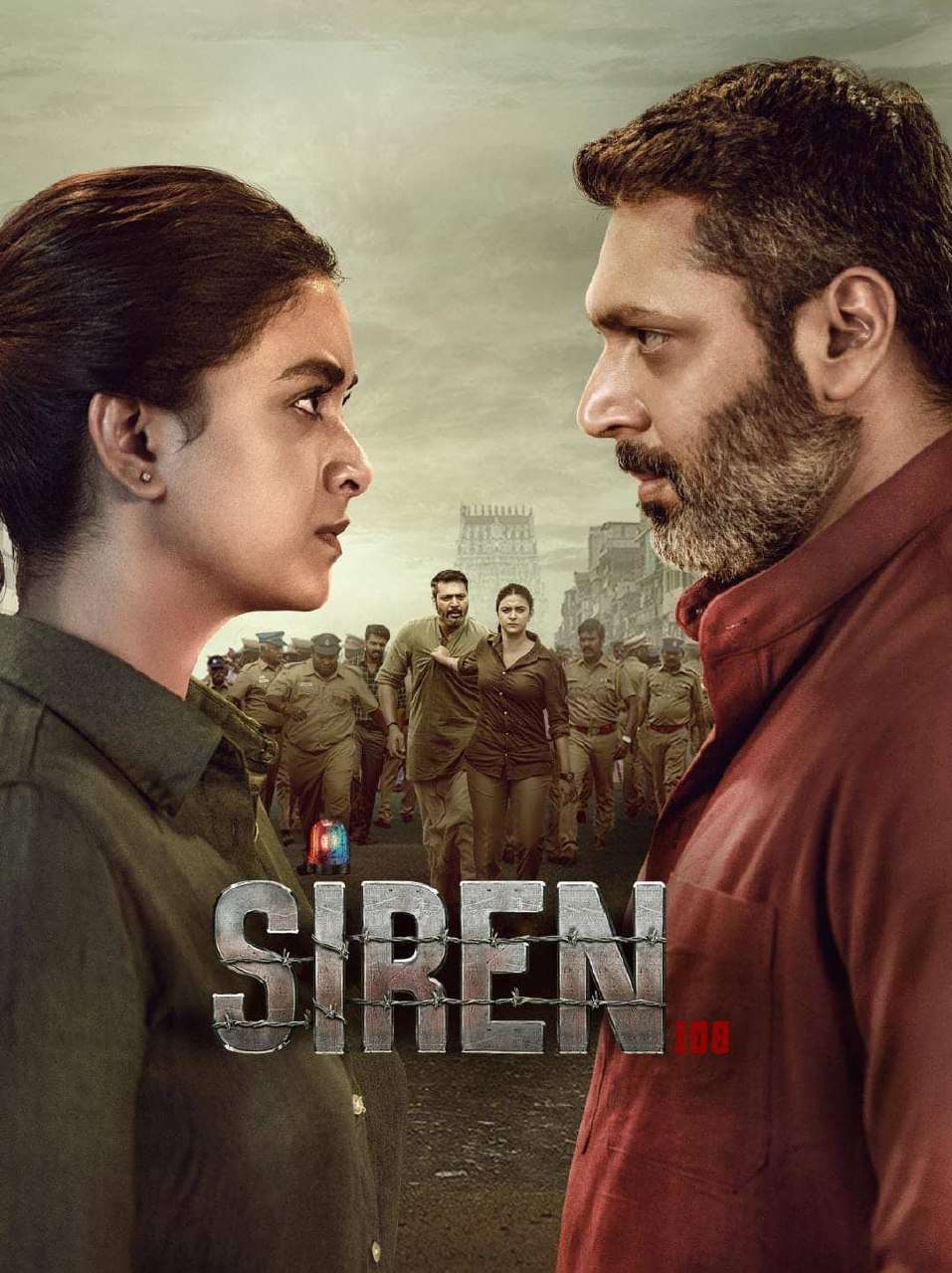 Siren 108 (2024) Dual Audio [Hindi + Tamil] Full Movie UnCut HDRip