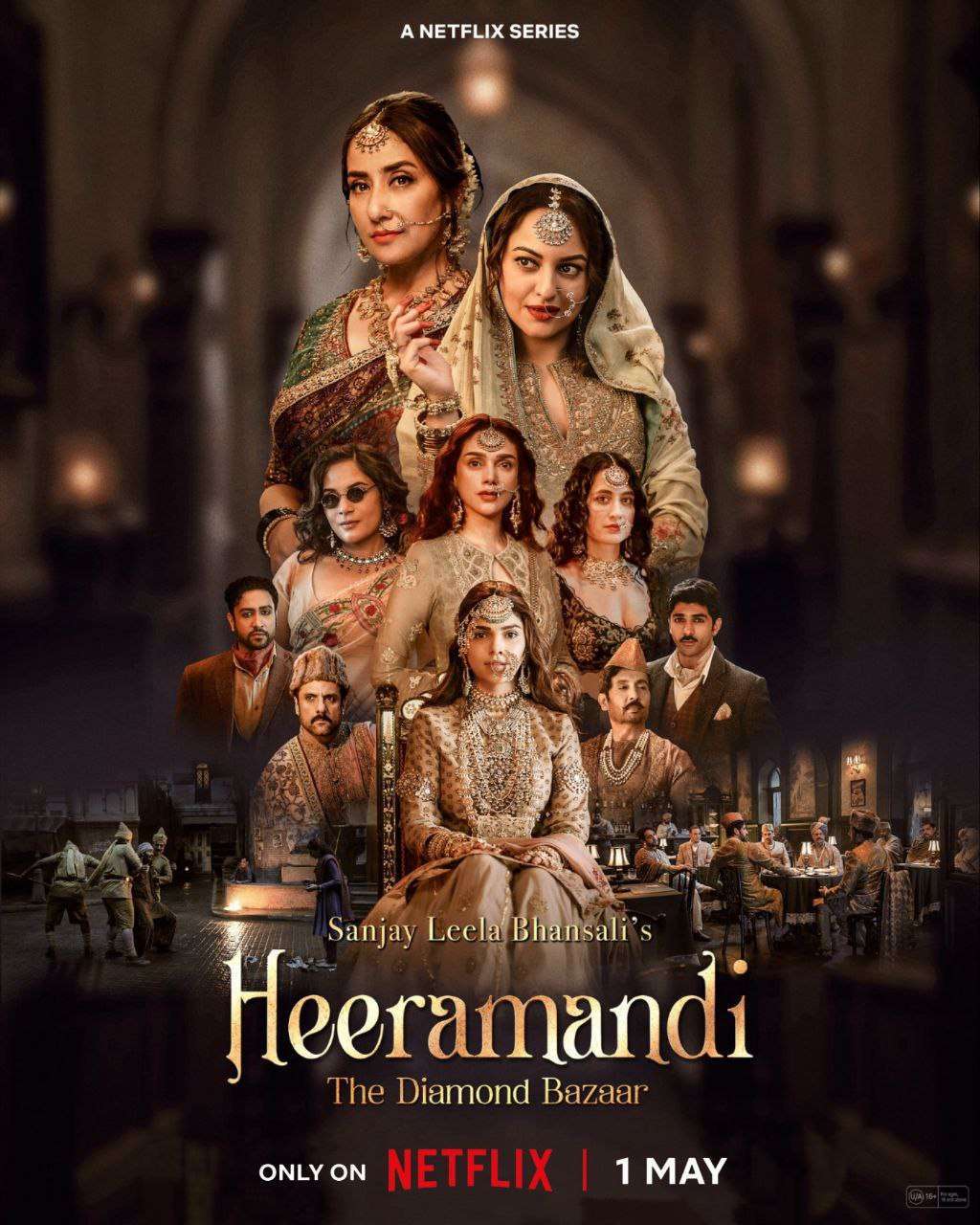 Heeramandi : The Diamond Bazaar S1 (2024) Hindi Complete Web – Series HDRip