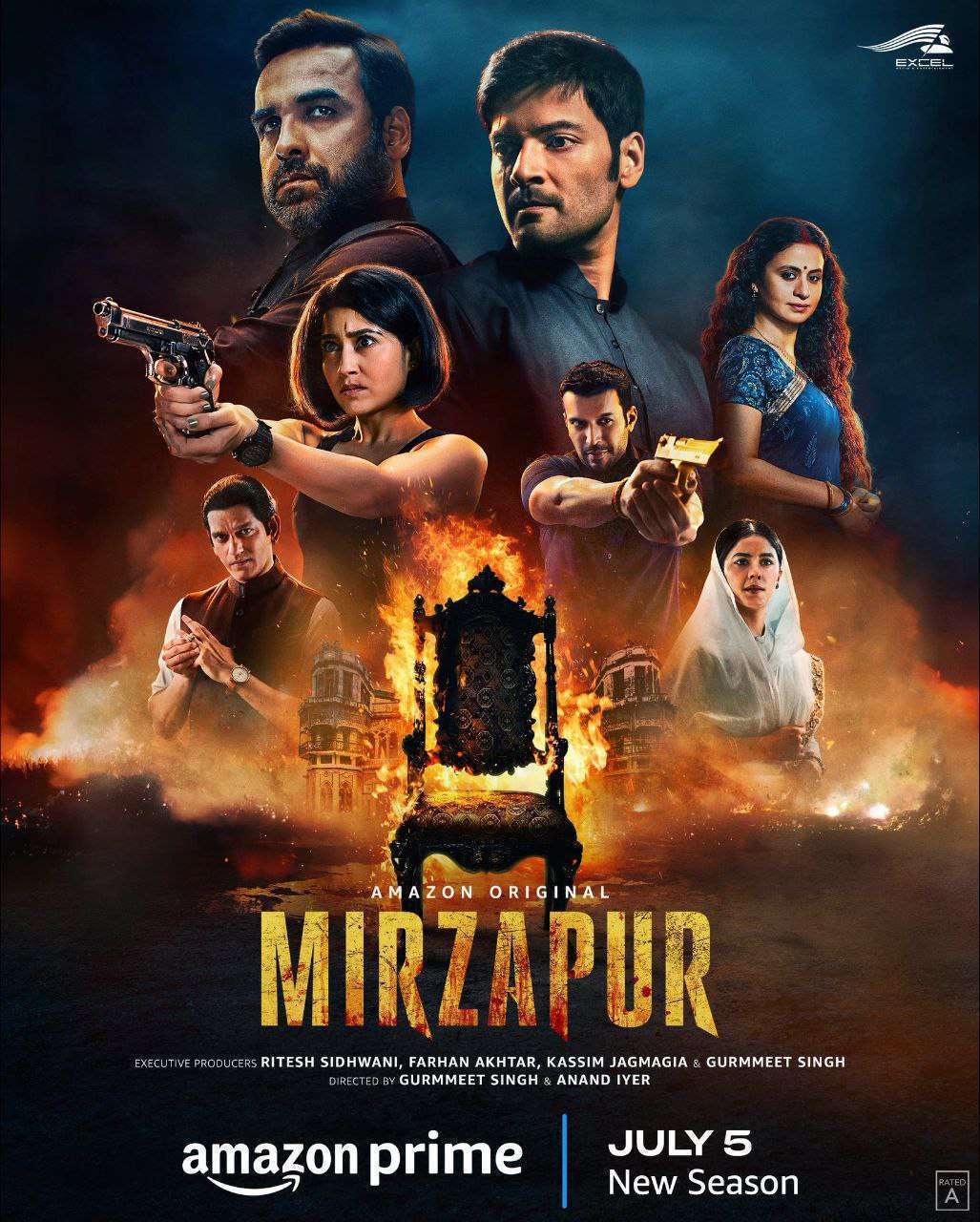 Mirzapur Season 3 (2024) Hindi Web – Series 480p 720p 1080p HDRip
