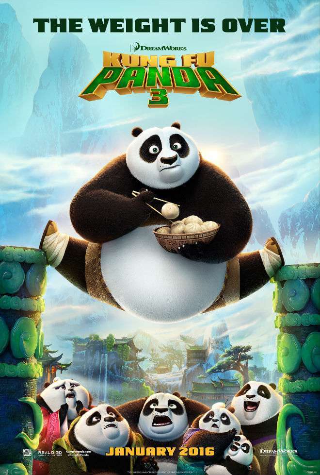 Kung Fu Panda 3 (2016) Dual Audio [Hindi + English] Full Movie HDRip
