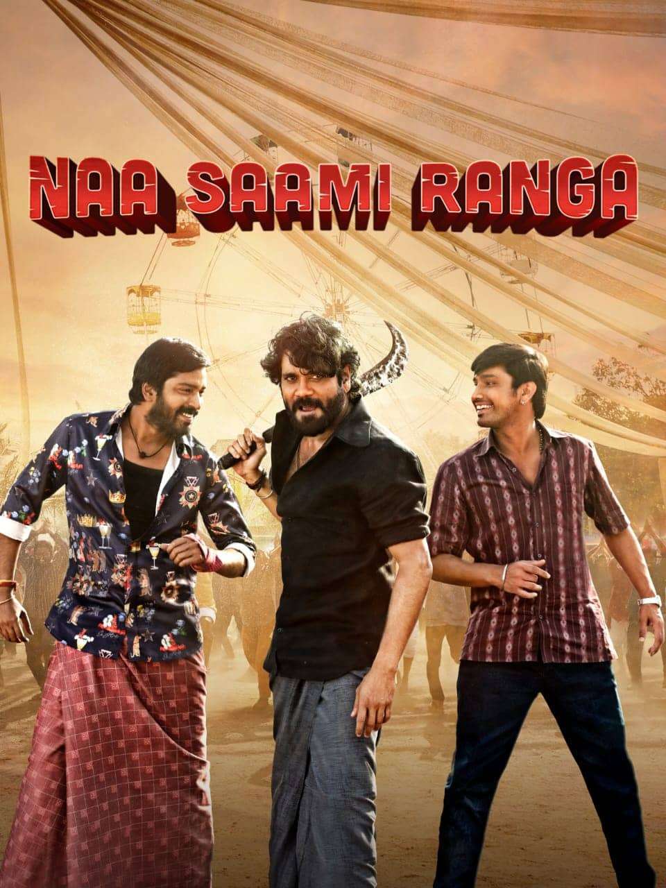 Naa Saami Ranga (2024) Dual Audio [Hindi + Telugu] Full Movie UnCut HDRip