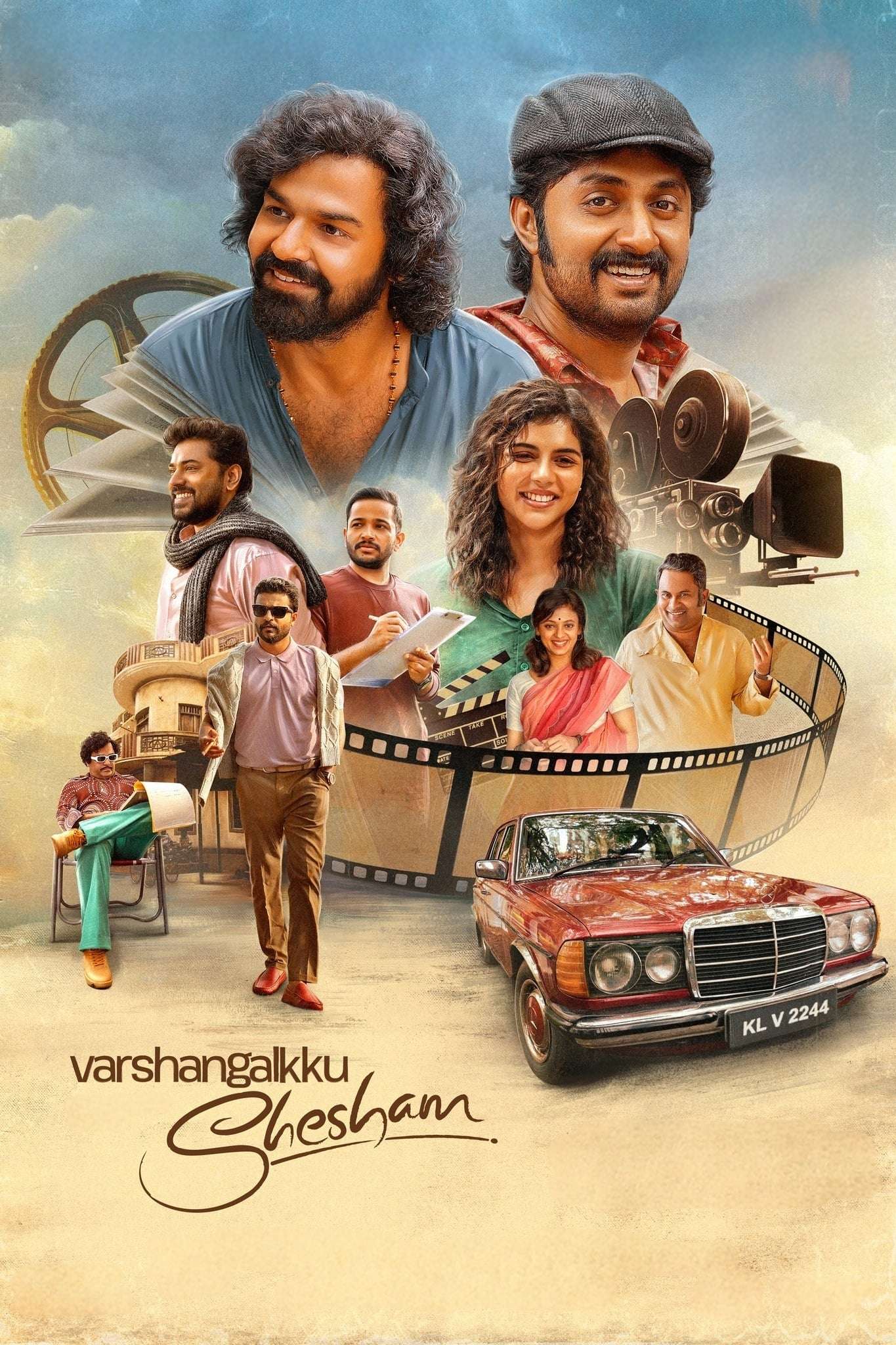 Varshangalkku Shesham (2024) Dual Audio [Hindi + Malyalam] Full Movie HDRip