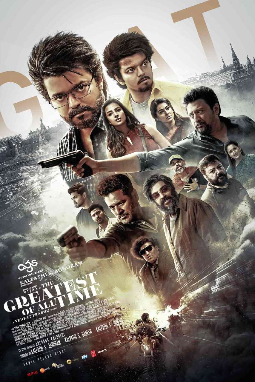 The Greatest of All Time (2024) Dual Audio [Hindi + Tamil] Full Movie HD