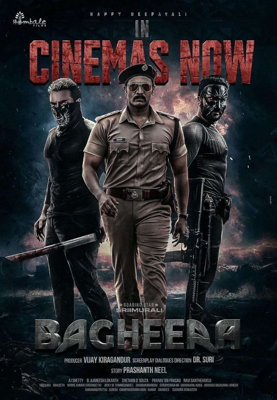 Bagheera (2024) [HQ Hindi Dub + Kannada] Full Movie UnCut HDRip