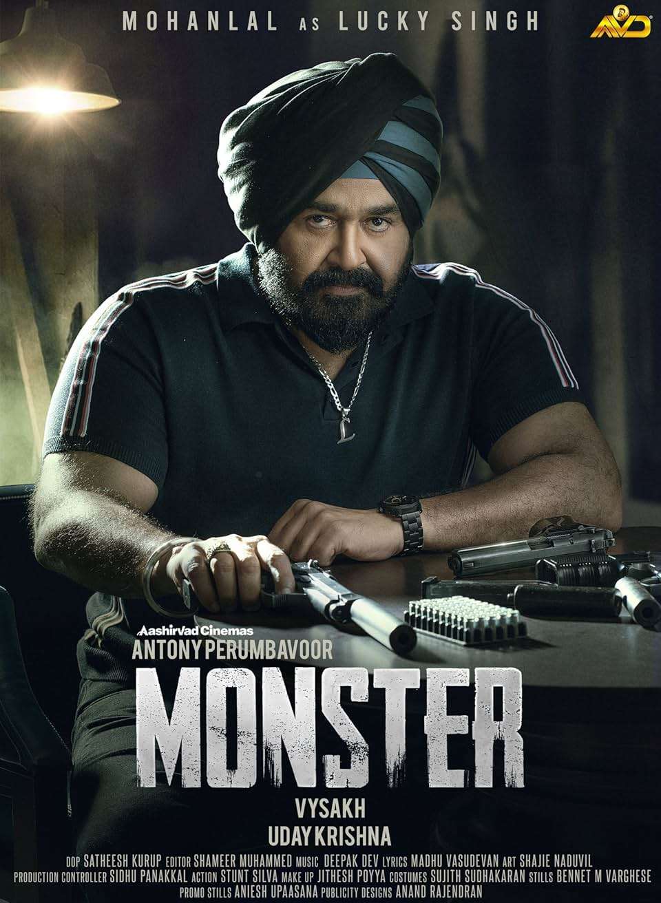 Monster (2022) South ORG Hindi Dubbed Full Movie HDRip