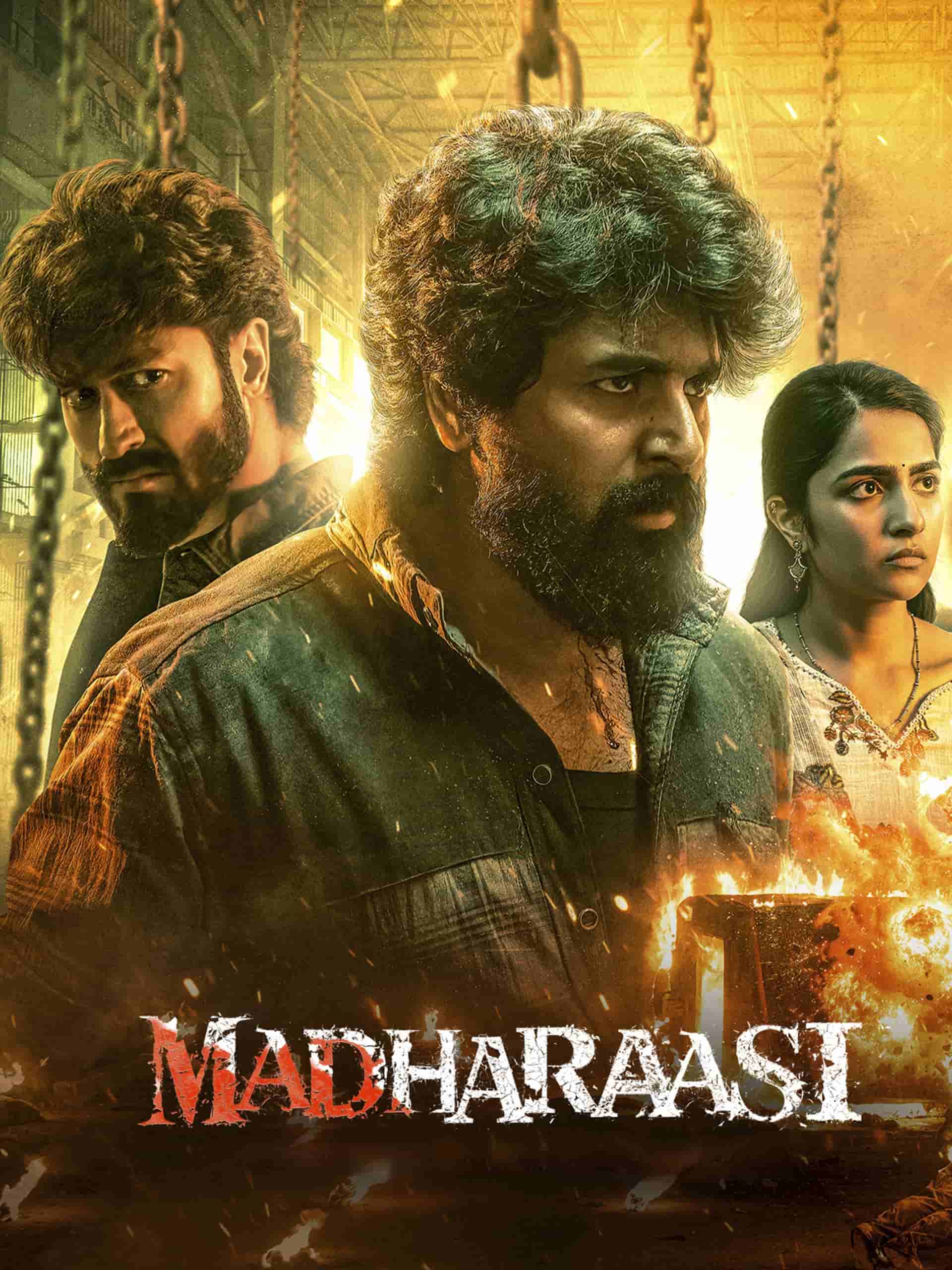 Madharaasi (2025) Dual Audio [Hindi ORG + Tamil] Full Movie WEB – DL